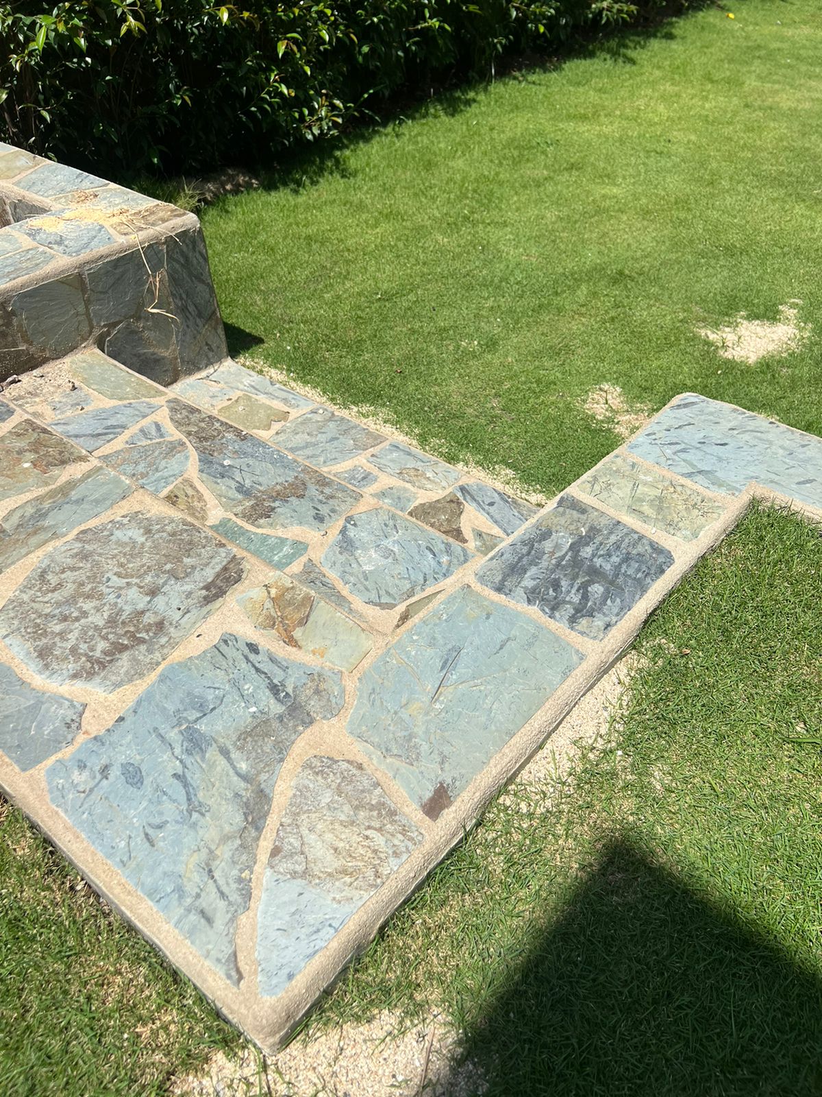Pizarra azul veta