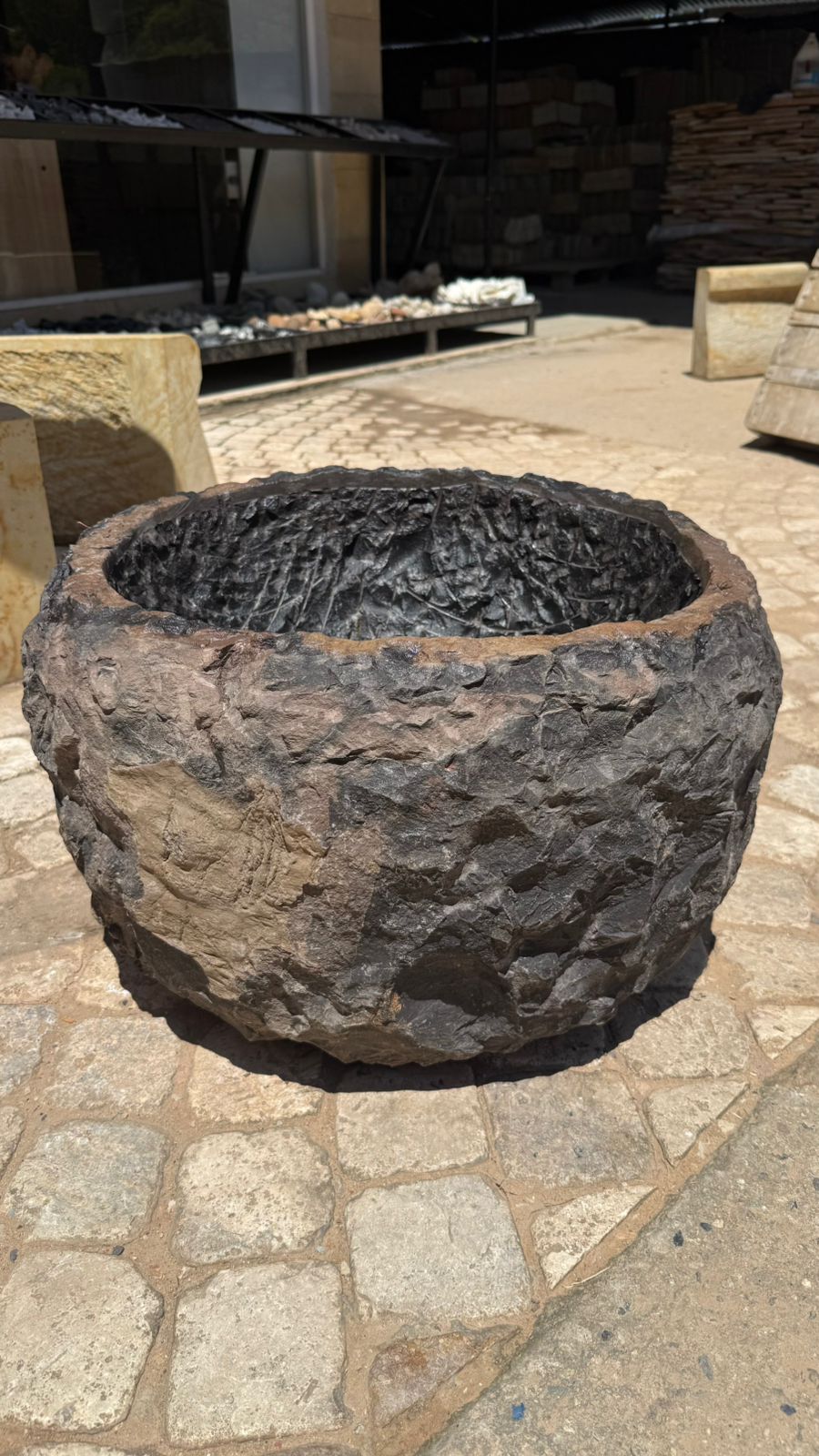 Materas en piedra Fosil