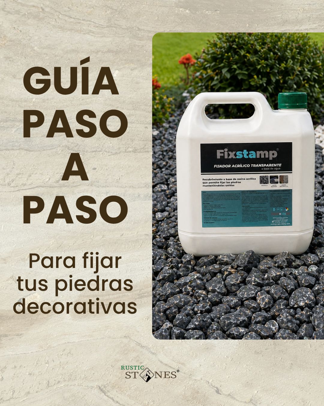 FIJADOR DE PIEDRAS JADINES